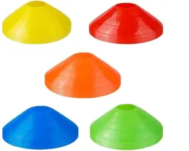 20PCS Training Soccer Holder Soccer Cones Sports Disc Cones Agility Training Mark Disks Football MarkersOutdoor Games Supplies Other Sports and Games