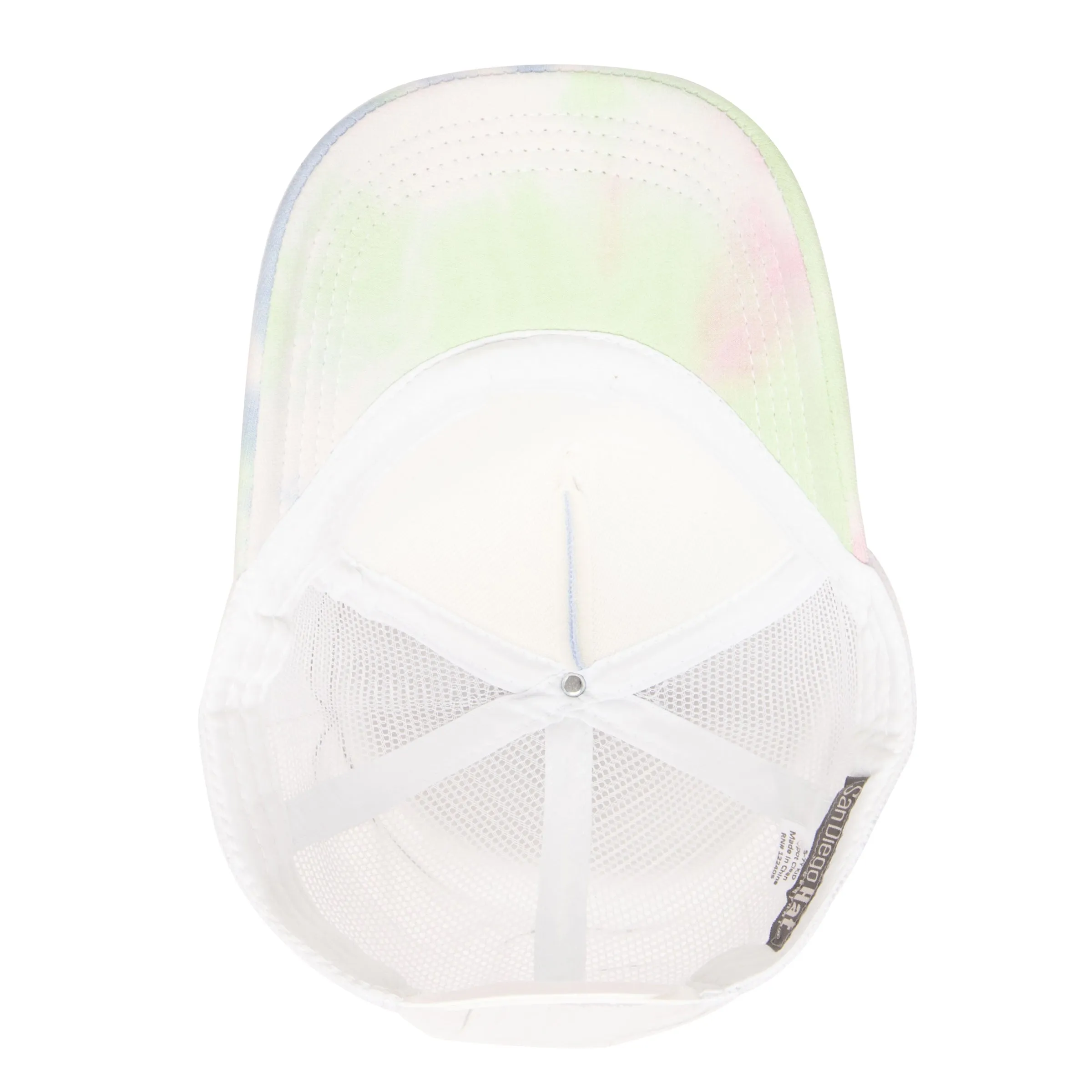 3-7 Year Tie-Dye Front and Brim Trucker Cap