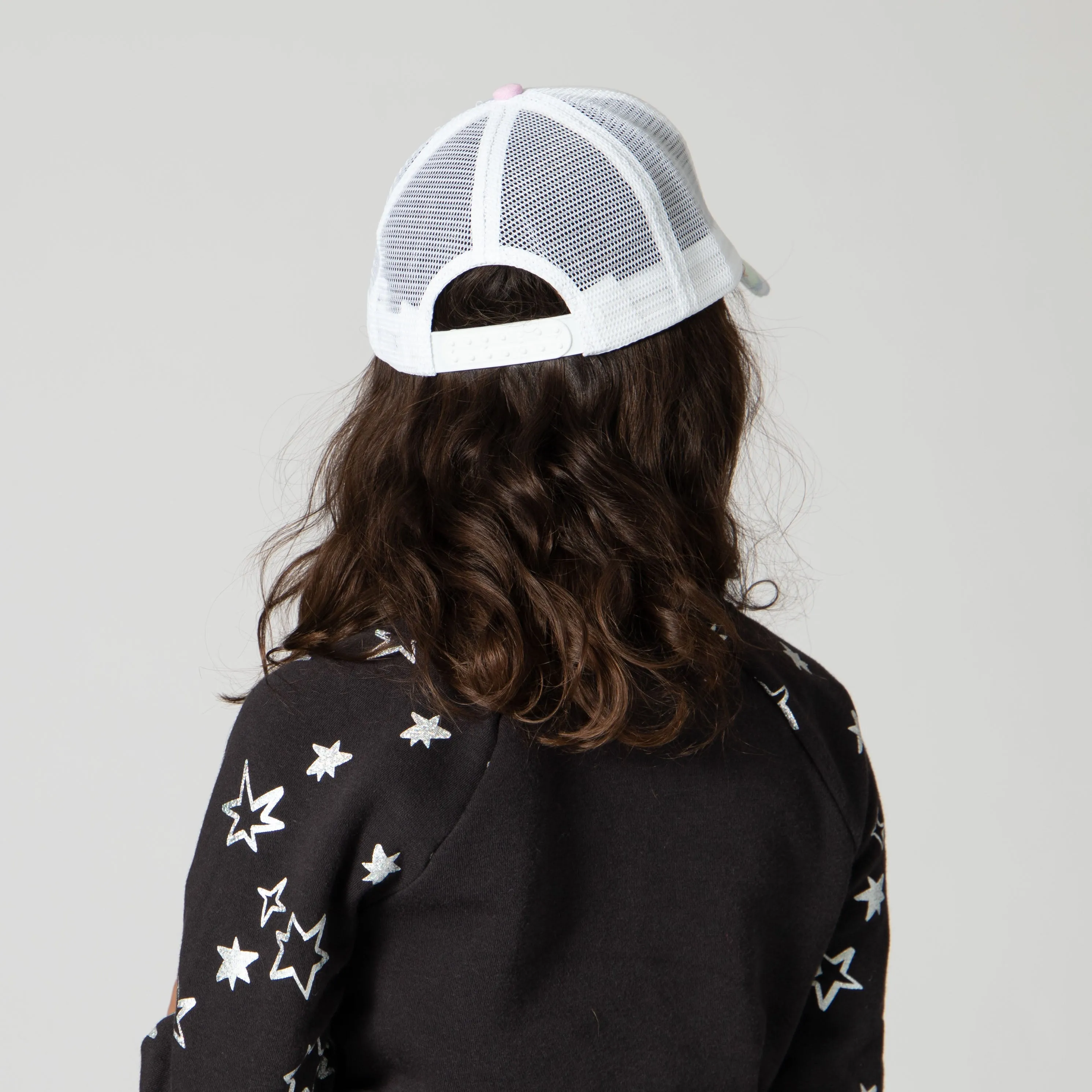 3-7 Year Tie-Dye Front and Brim Trucker Cap