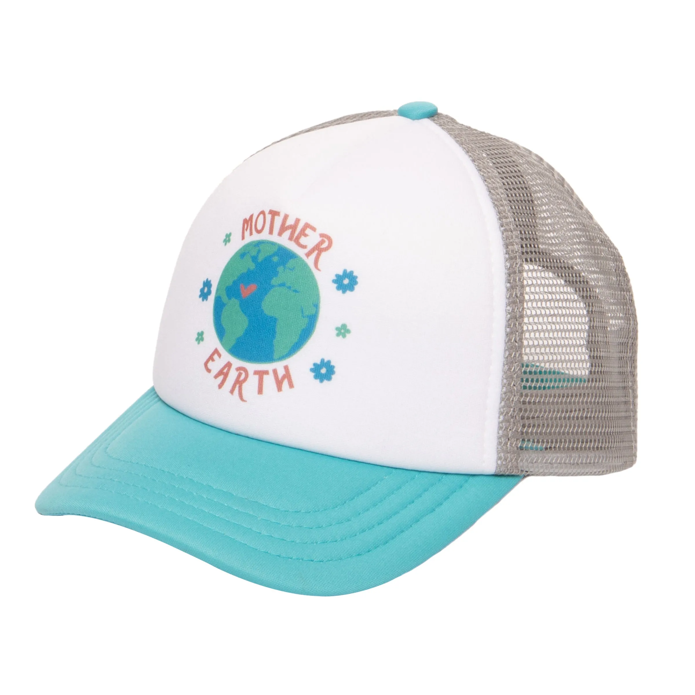 3-7 Yr Kid's Mother Earth Trucker Cap