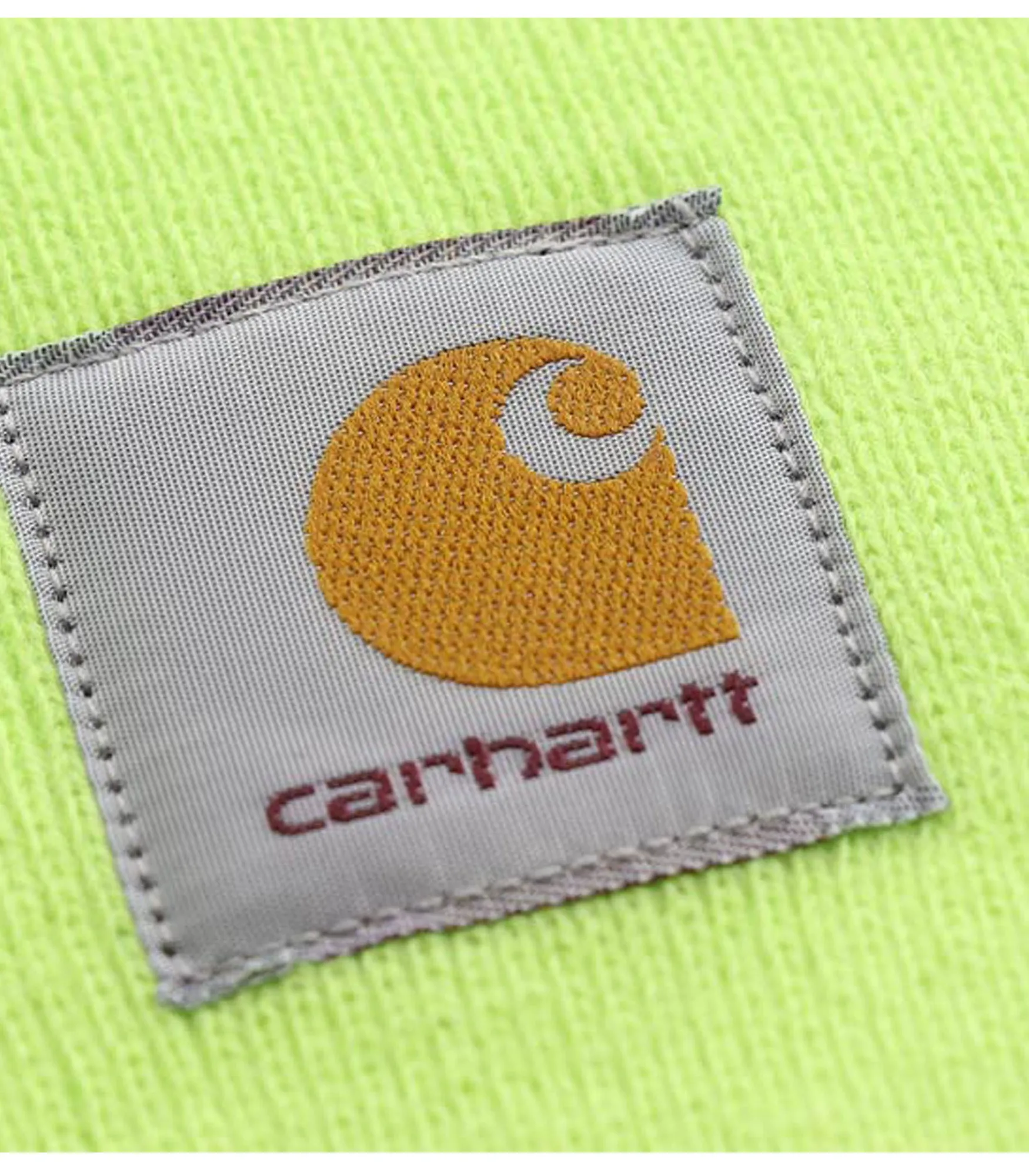 Acrylic Watch Hat - Lime