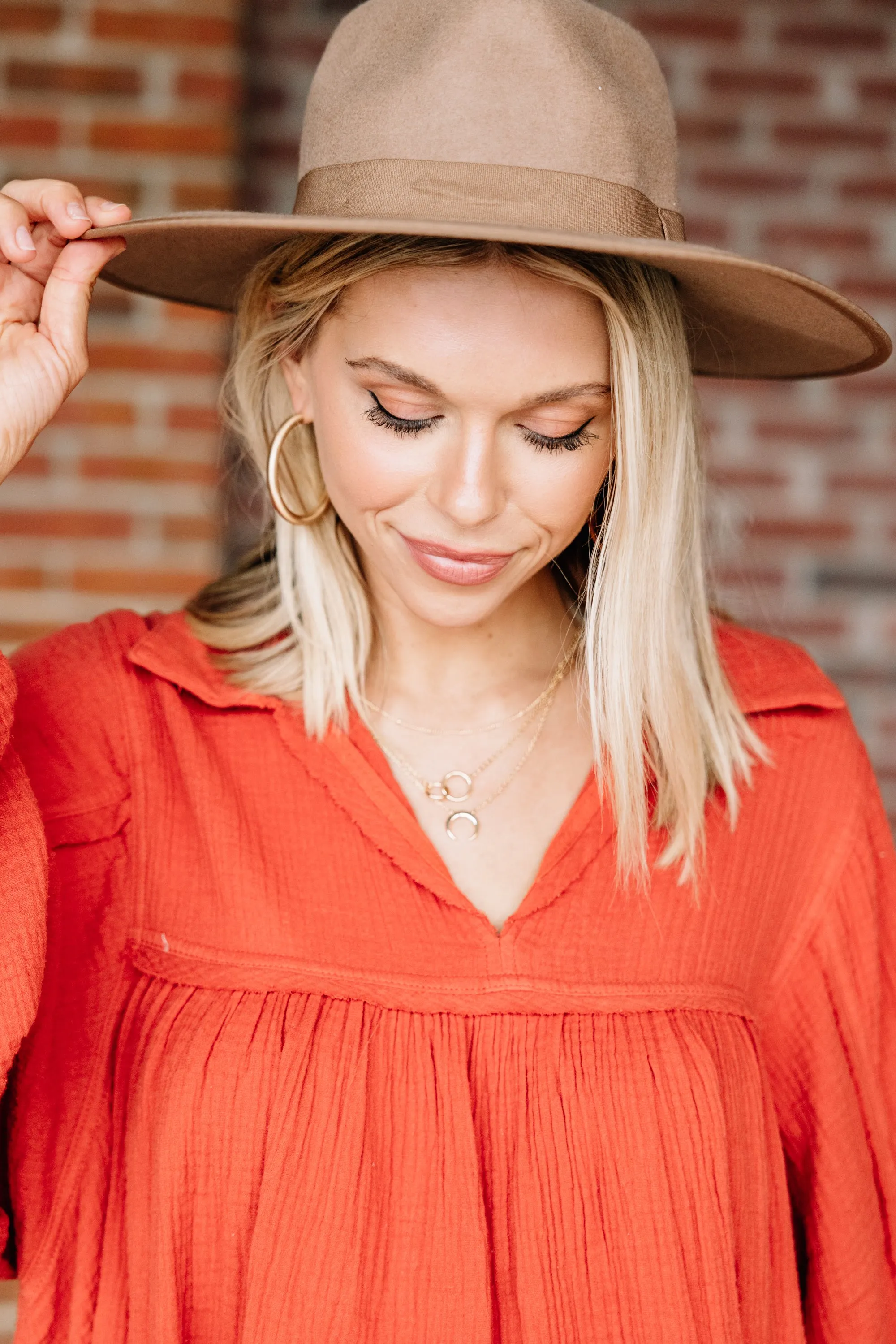 All You Need Pecan Brown Hat