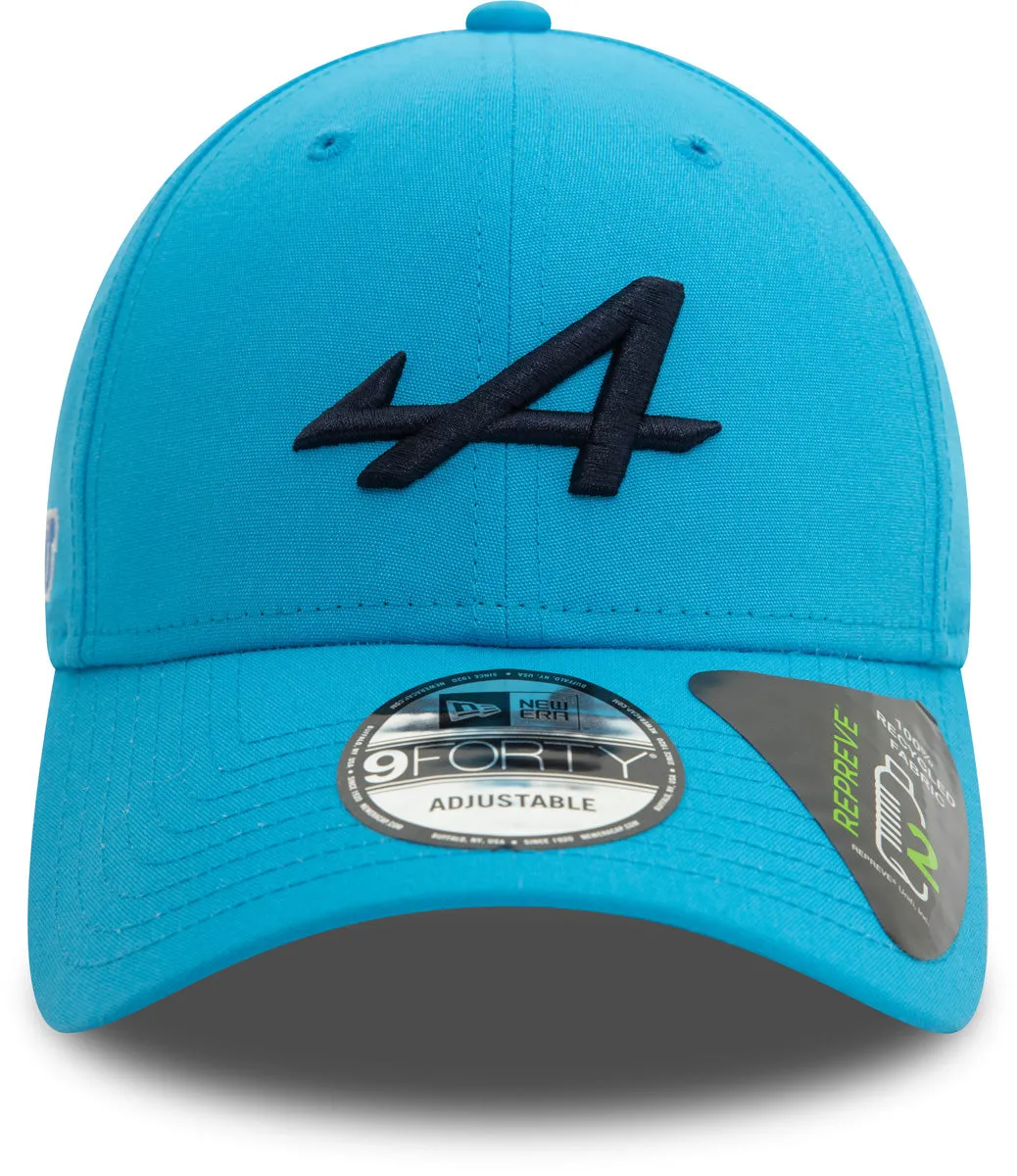 Alpine F1 New Era 9Forty Essential Blue Repreve Team Cap