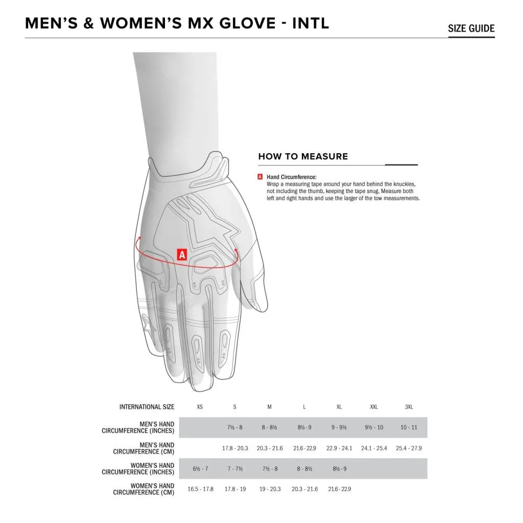 Alpinestars Honda Full Bore Gloves