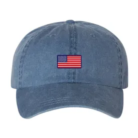 American Flag Embroidered Hat