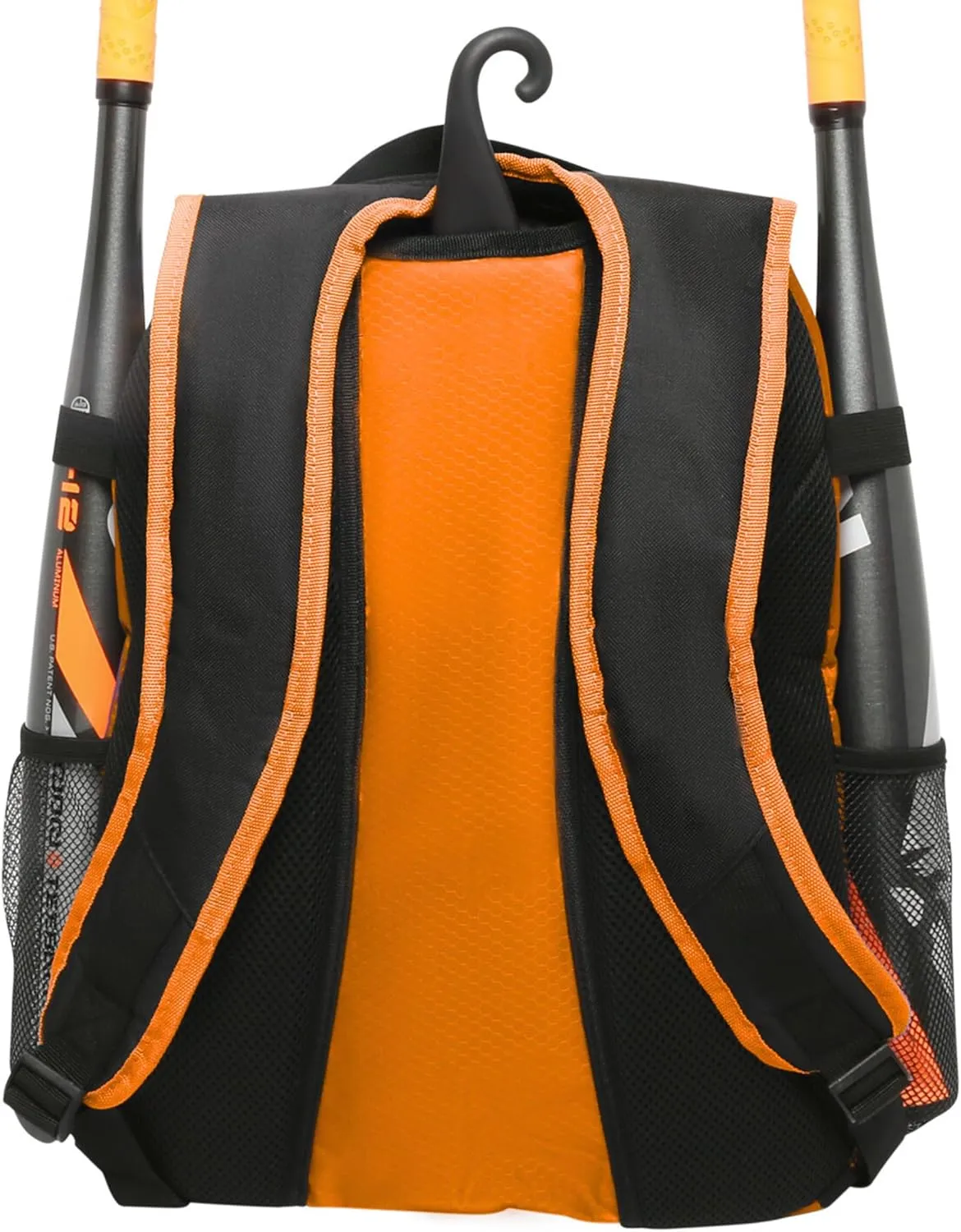 Athletico Youth Baseball Bag - Bat Backpack for Baseball, T-Ball & Softball Equipment & Gear | Holds Bat, Helmet, Glove | Fence Hook
