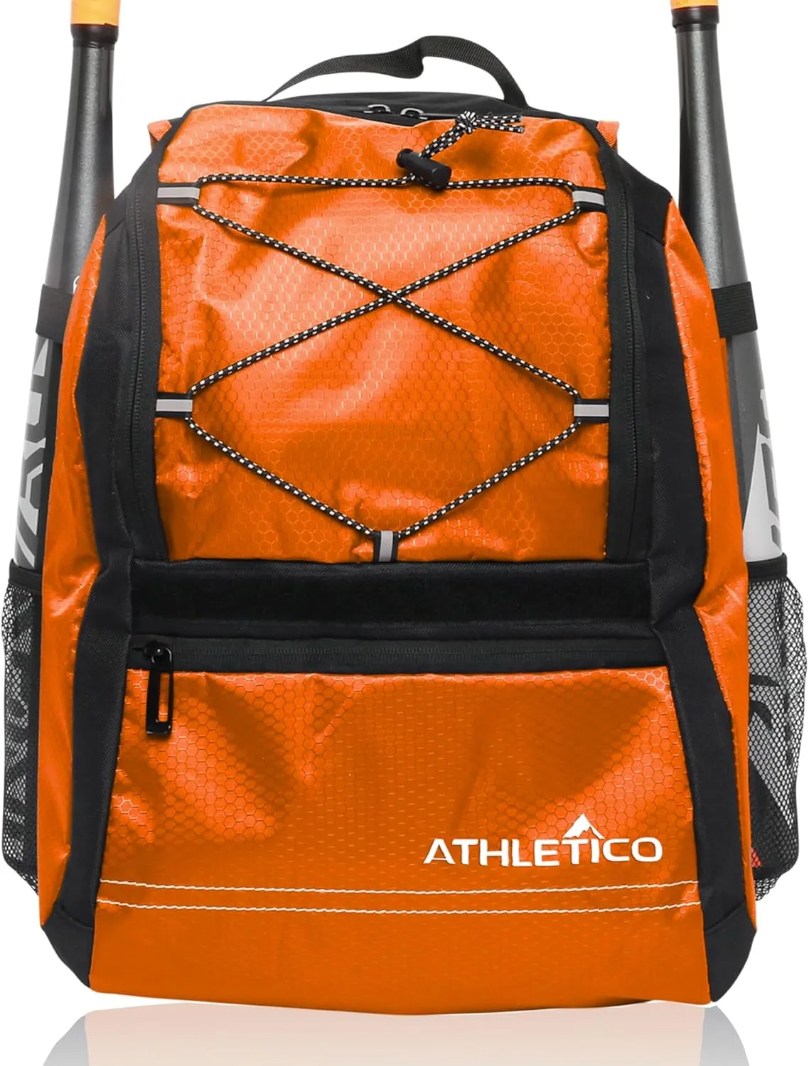 Athletico Youth Baseball Bag - Bat Backpack for Baseball, T-Ball & Softball Equipment & Gear | Holds Bat, Helmet, Glove | Fence Hook