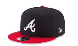 ATLANTA BRAVES TEAM COLOR BASIC 9FIFTY SNAPBACK
