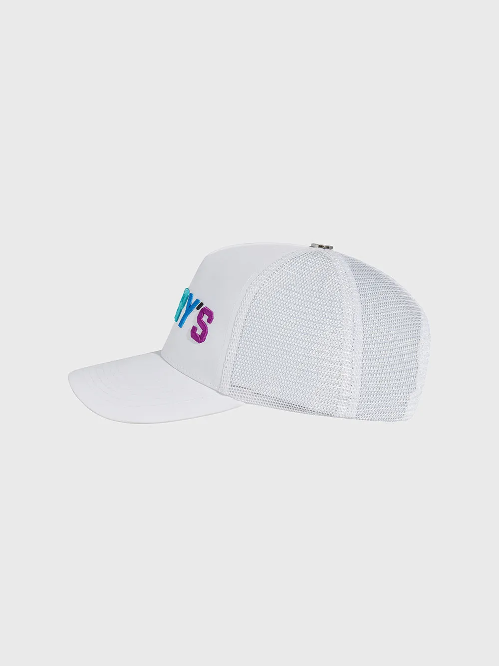 BARRY'S WHITE RAINBOW HAT