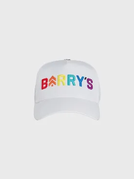 BARRY'S WHITE RAINBOW HAT