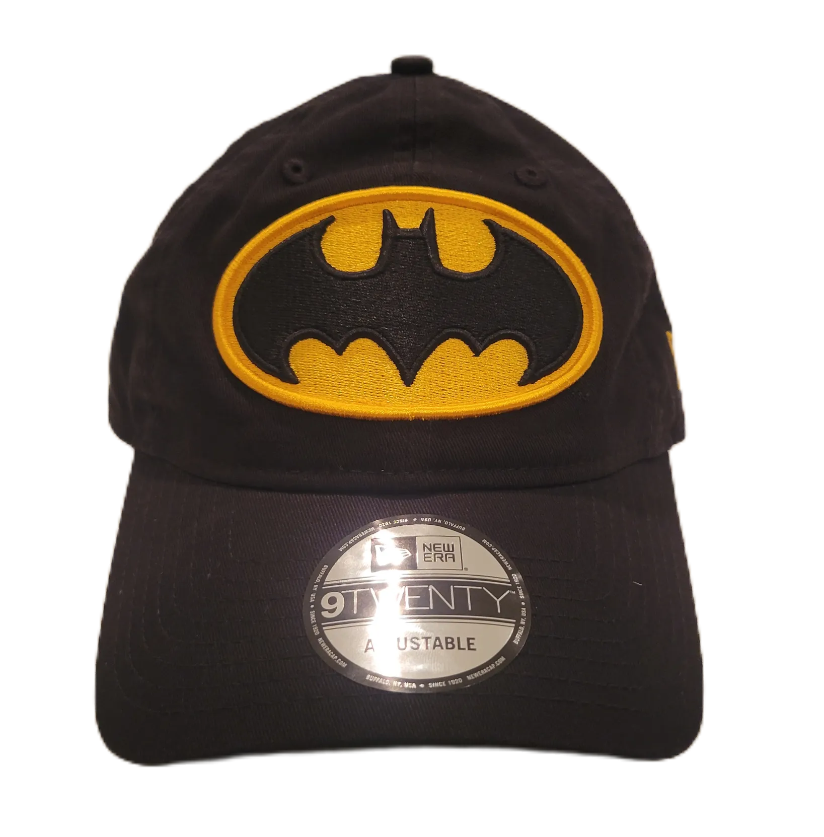 Batman DC Comics New Era 9Twenty Adjustable Buckle Hat - Black