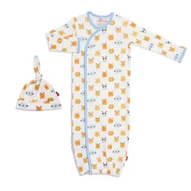 Block Heads Organic Cotton Magnetic Sack & Hat