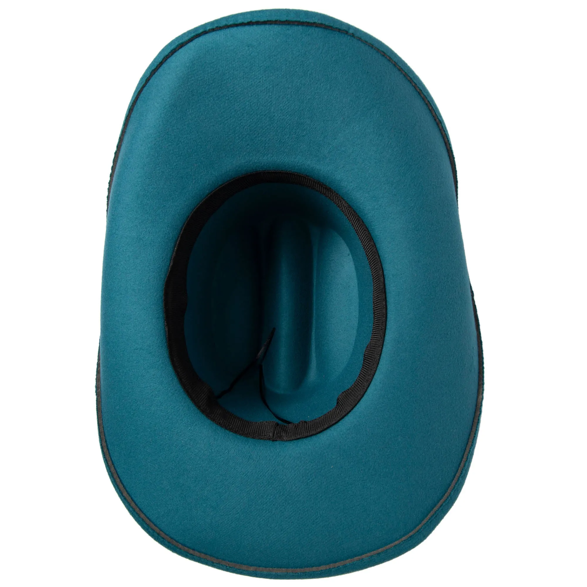Cattleman's Crease Cowboy with Studded Faux Leather Band