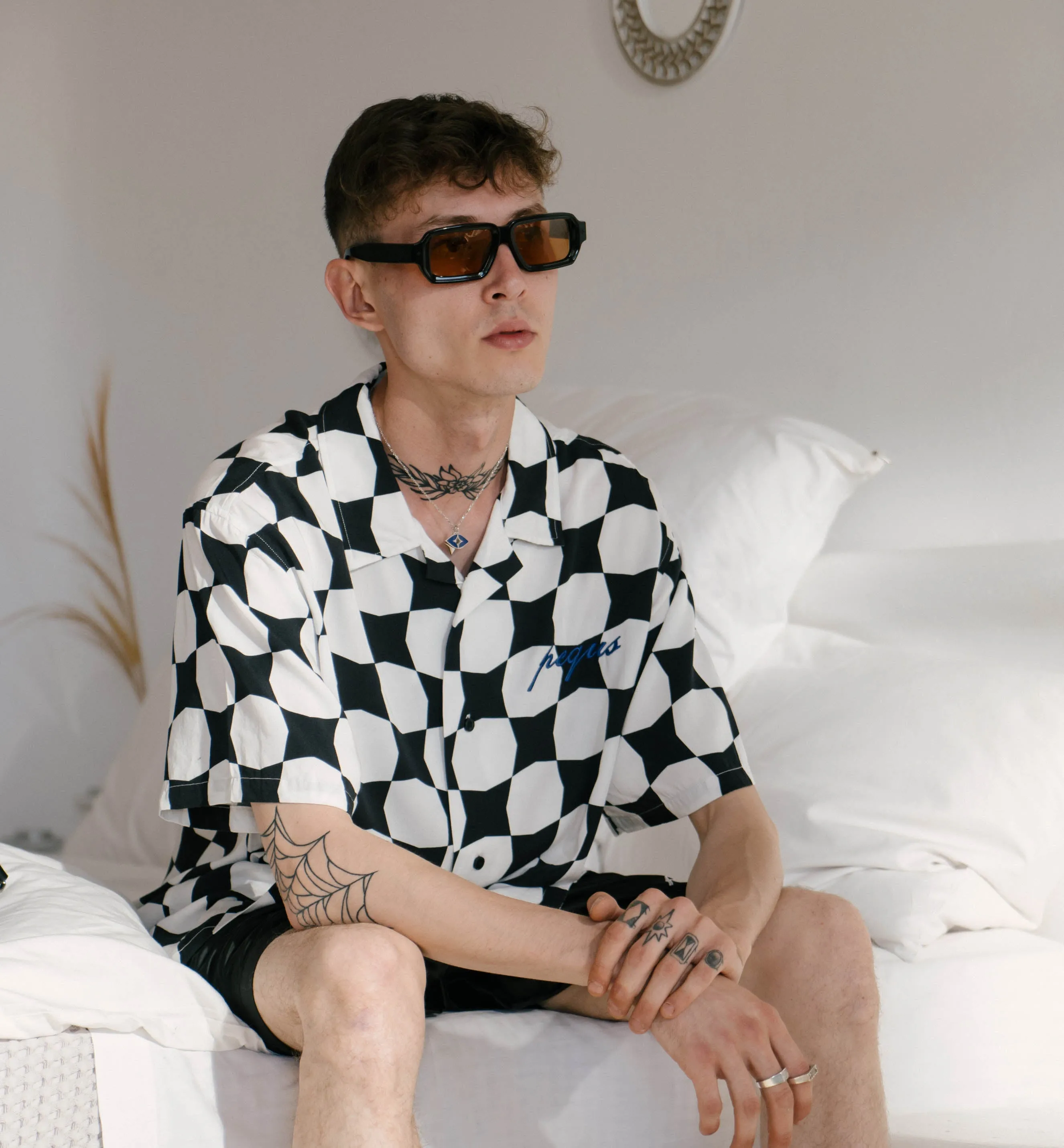 Checkerboard Summer Shirt