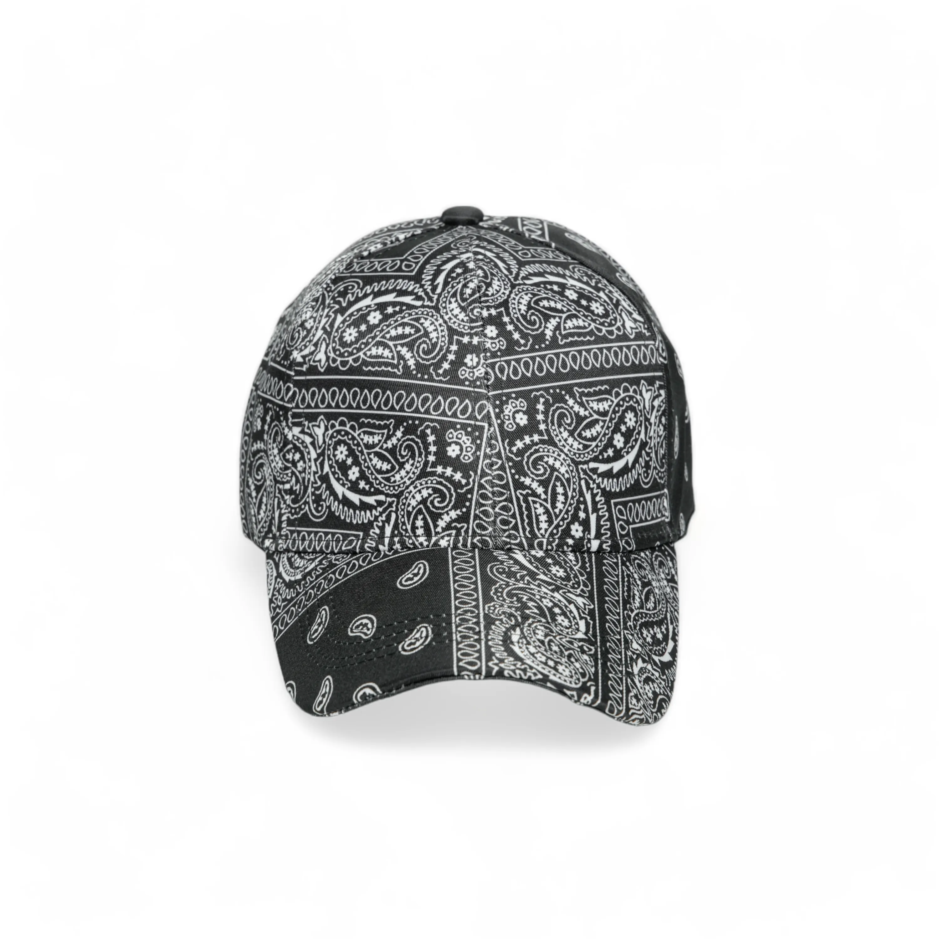 Chokore Paisley print Baseball Cap (Black)