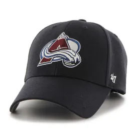 Colorado Avalanche '47 NHL MVP Structured Adjustable Strap One Size Fits Most Black Hat Cap
