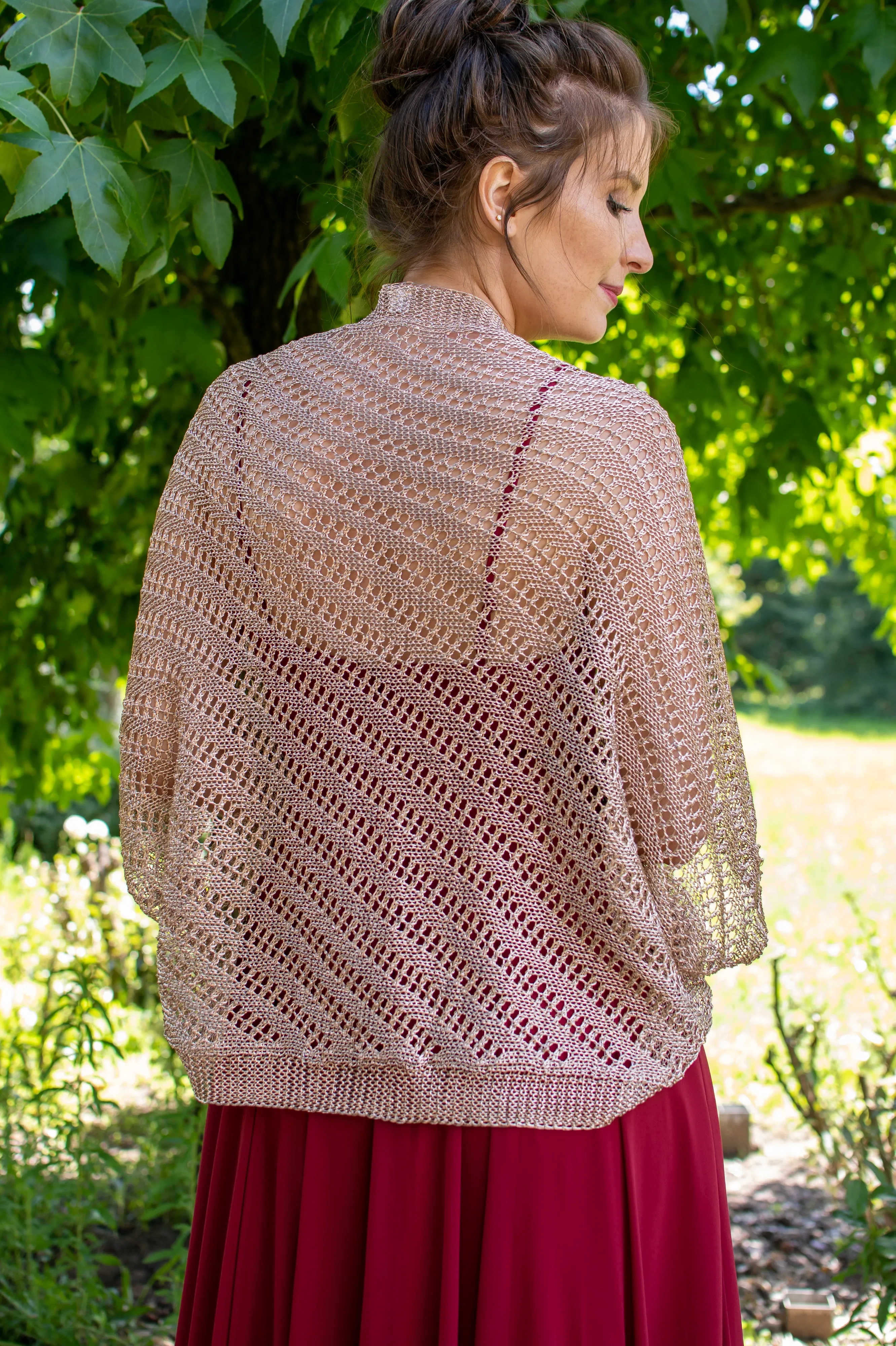 Crochet Scarf - Rose