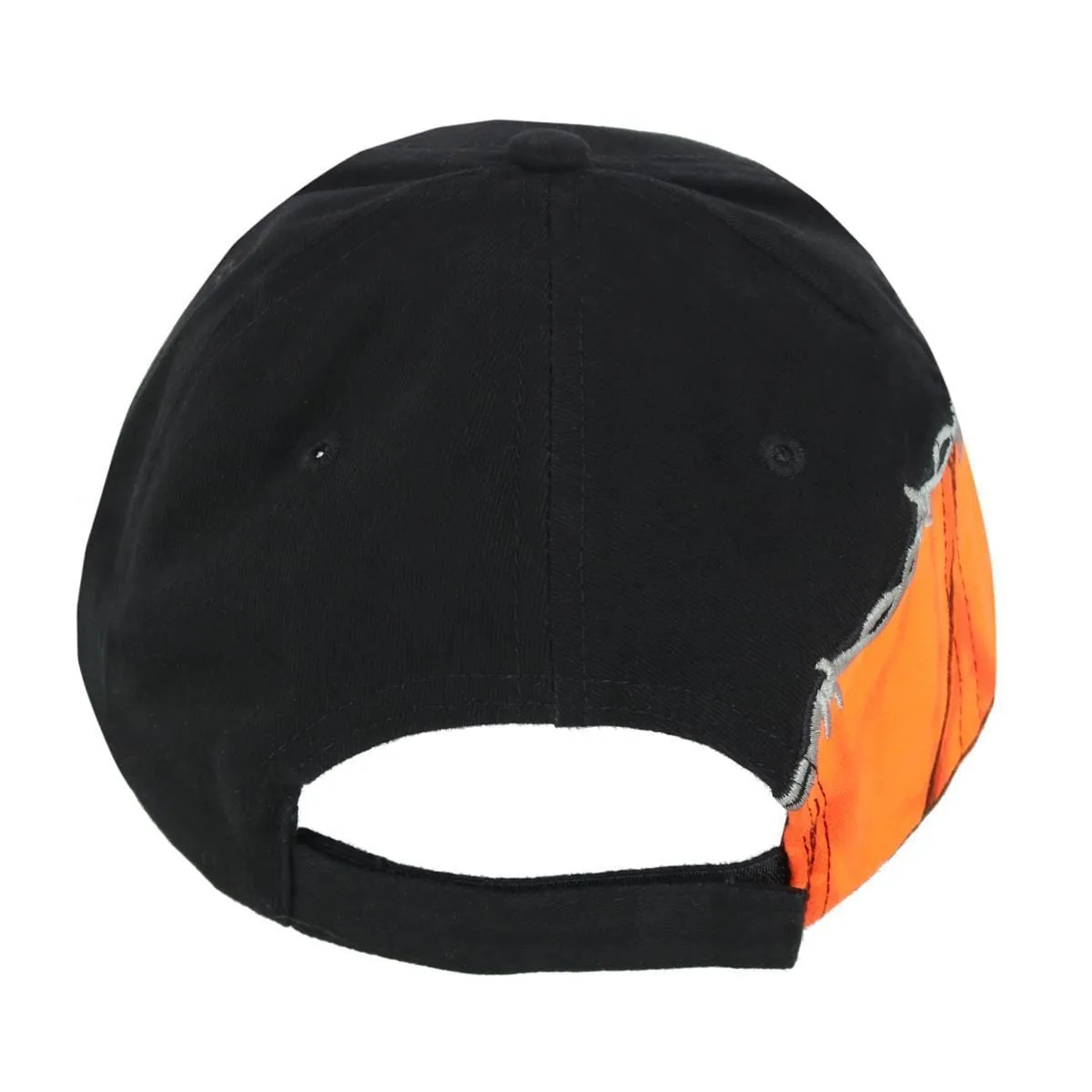 CTM® Kati Unisex Barbed Wire Embroidered Camo Baseball Cap