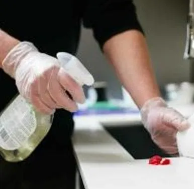 Disposable Gloves Diamond Advance - Clear Vinyl Gloves 4 Mil CDVCPF