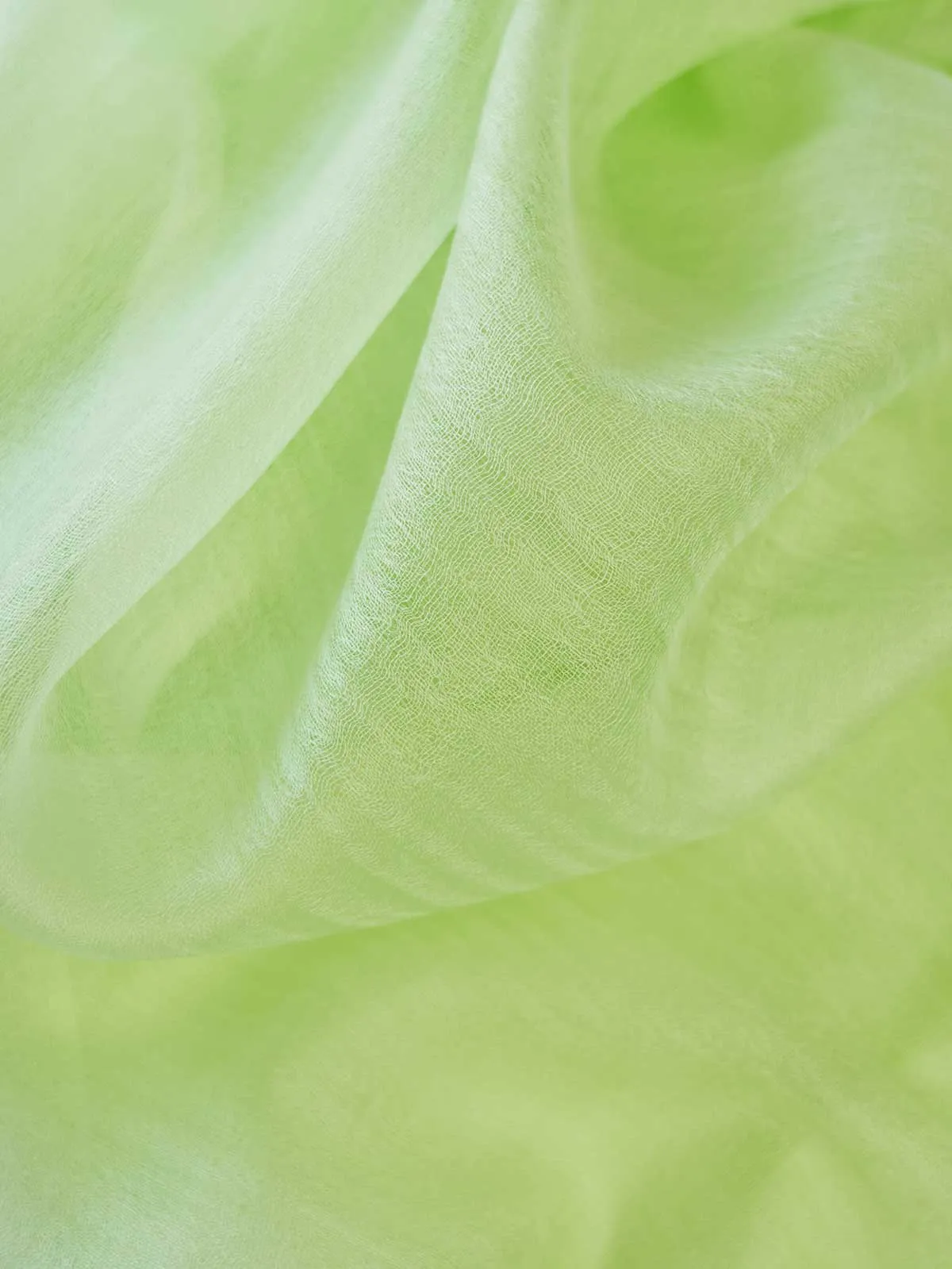 Featherlight Sprout Cashmere Scarf