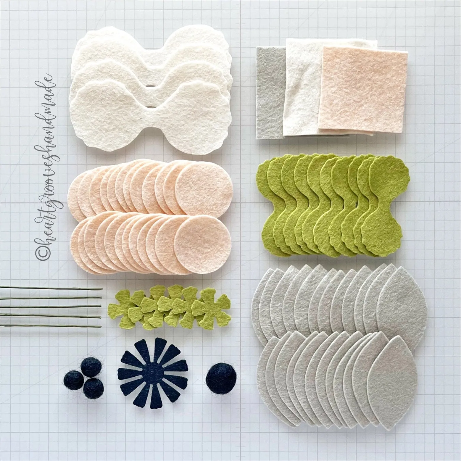 Felt Flower Craft Kits