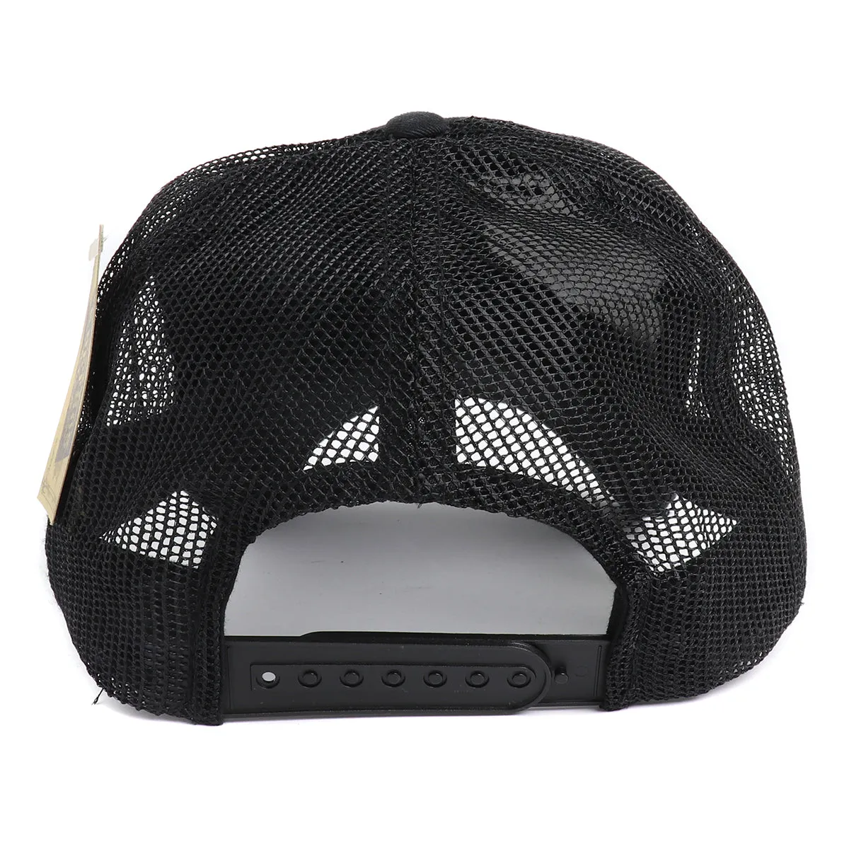 Flaming Skull Mesh Hat