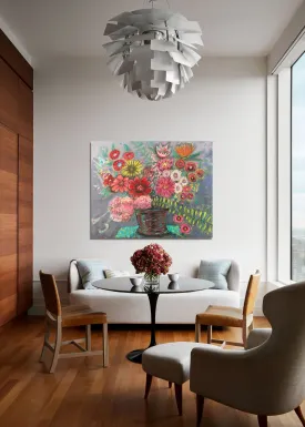 Floral  24" x 30" Original Painting