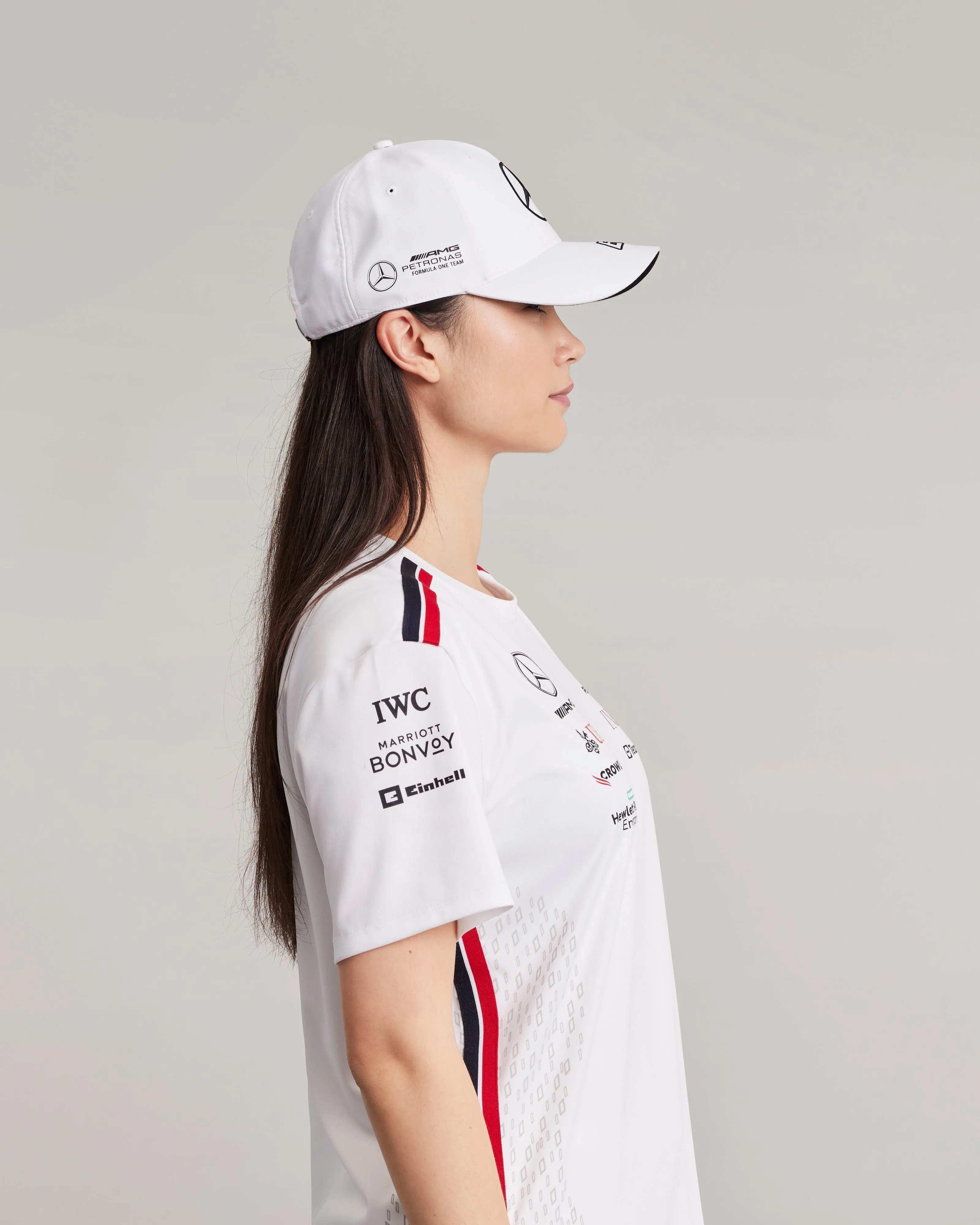 George Russell 2023 Team Driver Dad Cap White