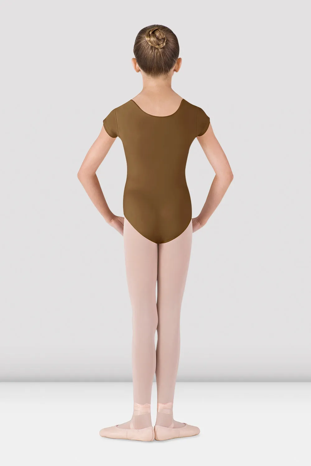 Girls Dujour Cap Sleeve Leotard