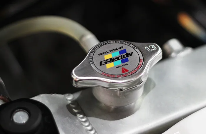 GReddy High Pressure Radiator Cap(s) - 1.3kg/cm2 - polished/black