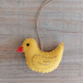 Hanging Felt Chick