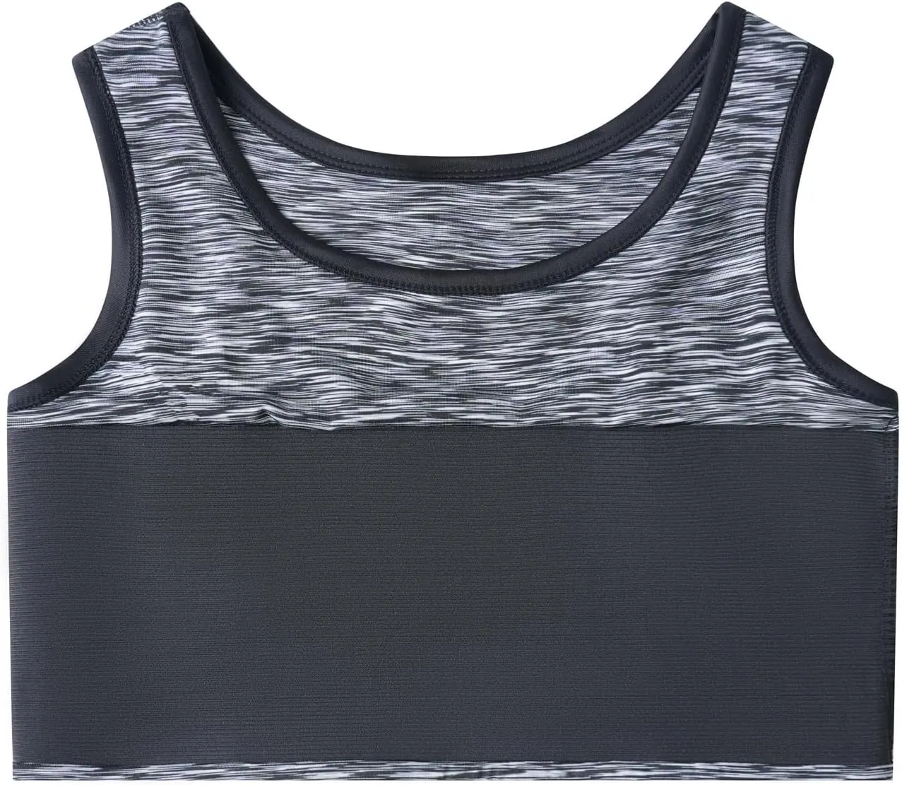 JARAZIN Women Transgender Tomboy FTM Pull On Closure Elastic Chest Binder Pullover Tank Top