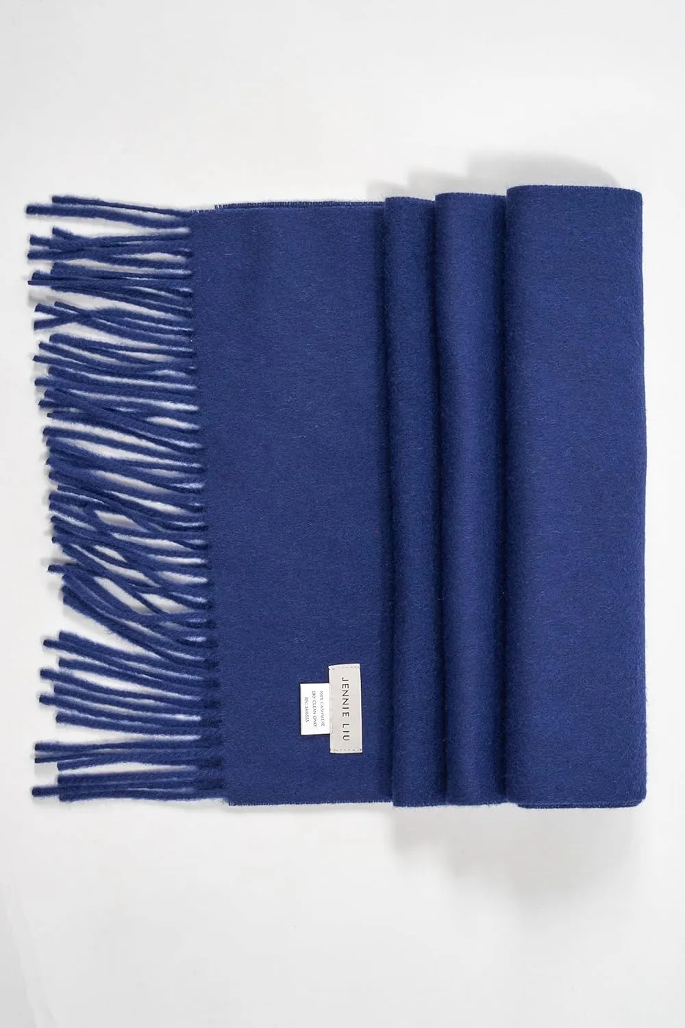 JENNIE LIU Women's 100% Pure Cashmere Scarf for Women