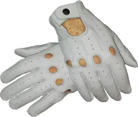 Men's Driving TEXTING TOUCH SCREEN Knuckle Holes Sheep Leather Gloves