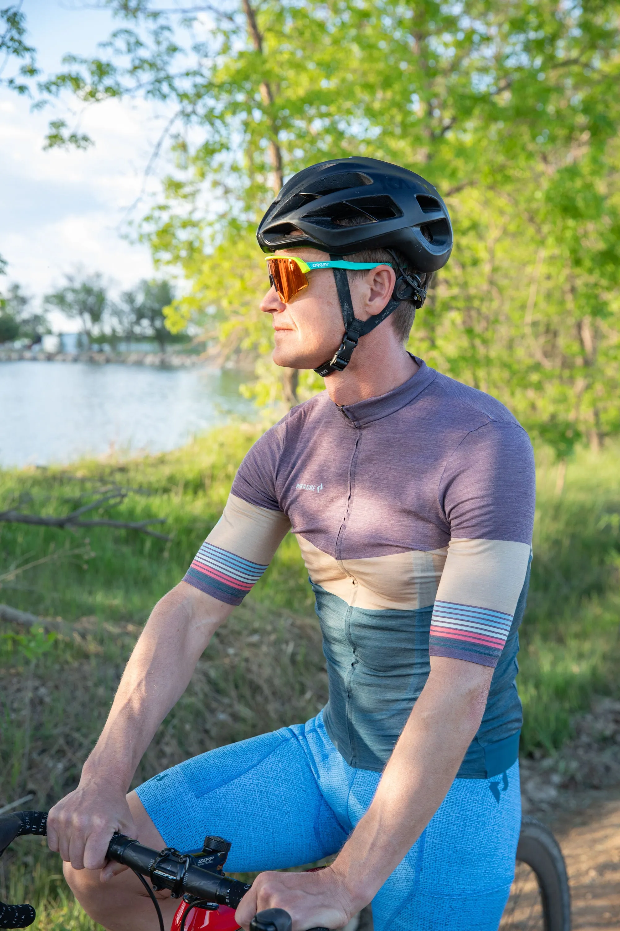 M's & W's Pro Growdy Wool SS Jersey -  Chevron