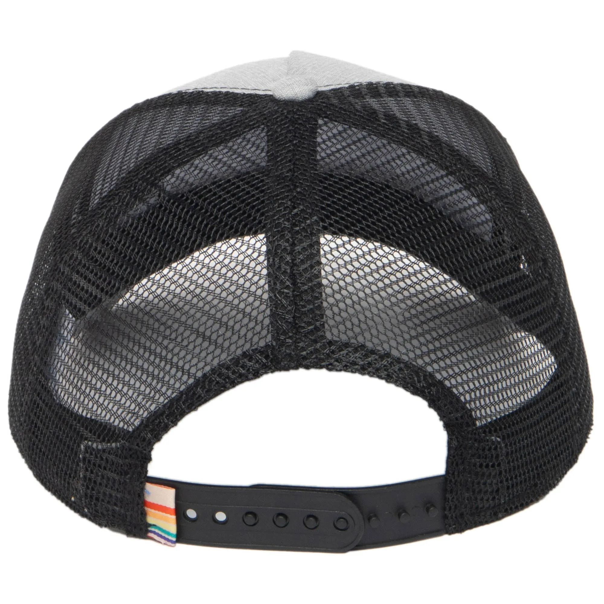 Ocean Pacific - 5 Panel Trucker Hat with Grey Palm Leaf Print