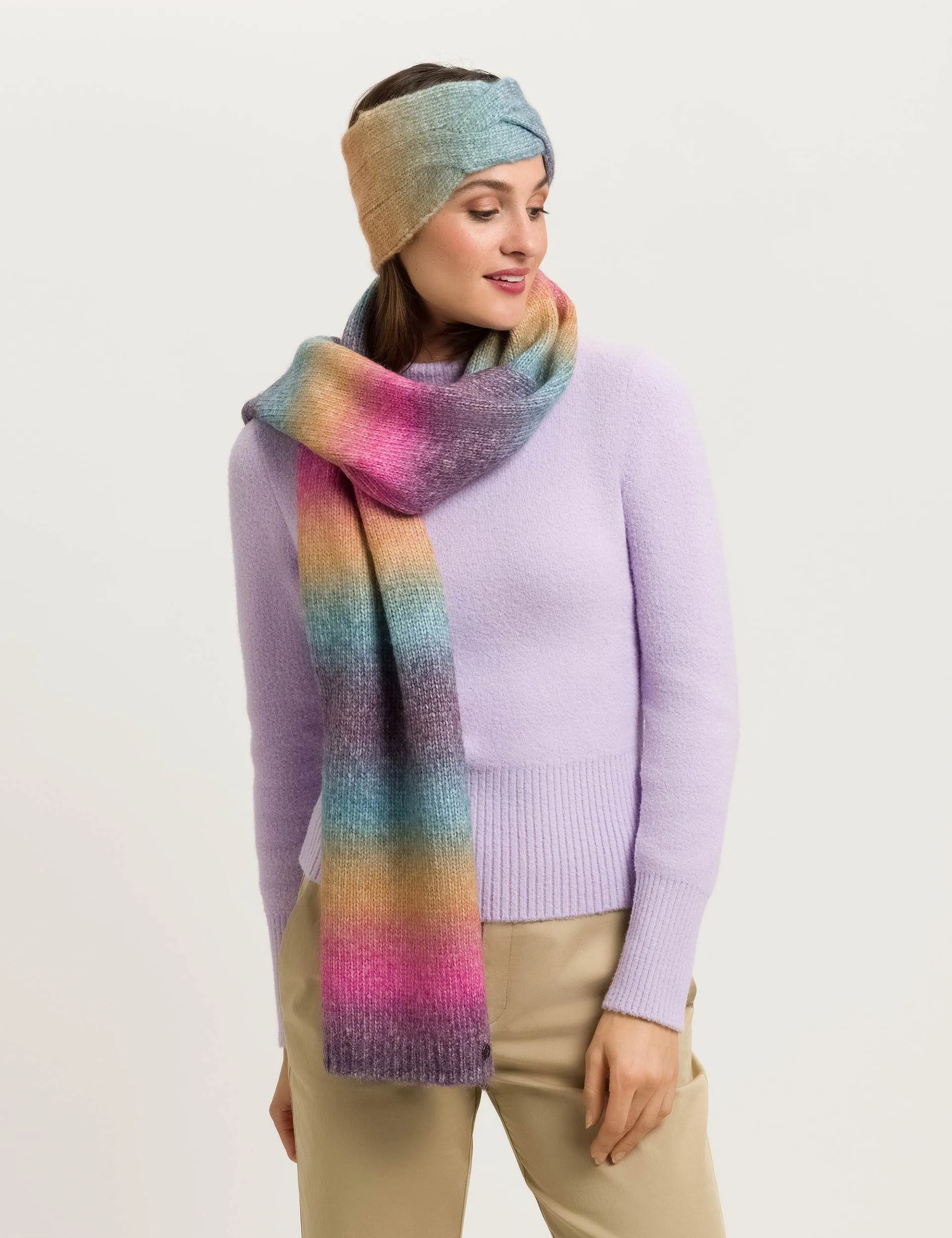 Ombre Knit Headband