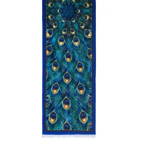 Peacock Viscose\Poly Scarf
