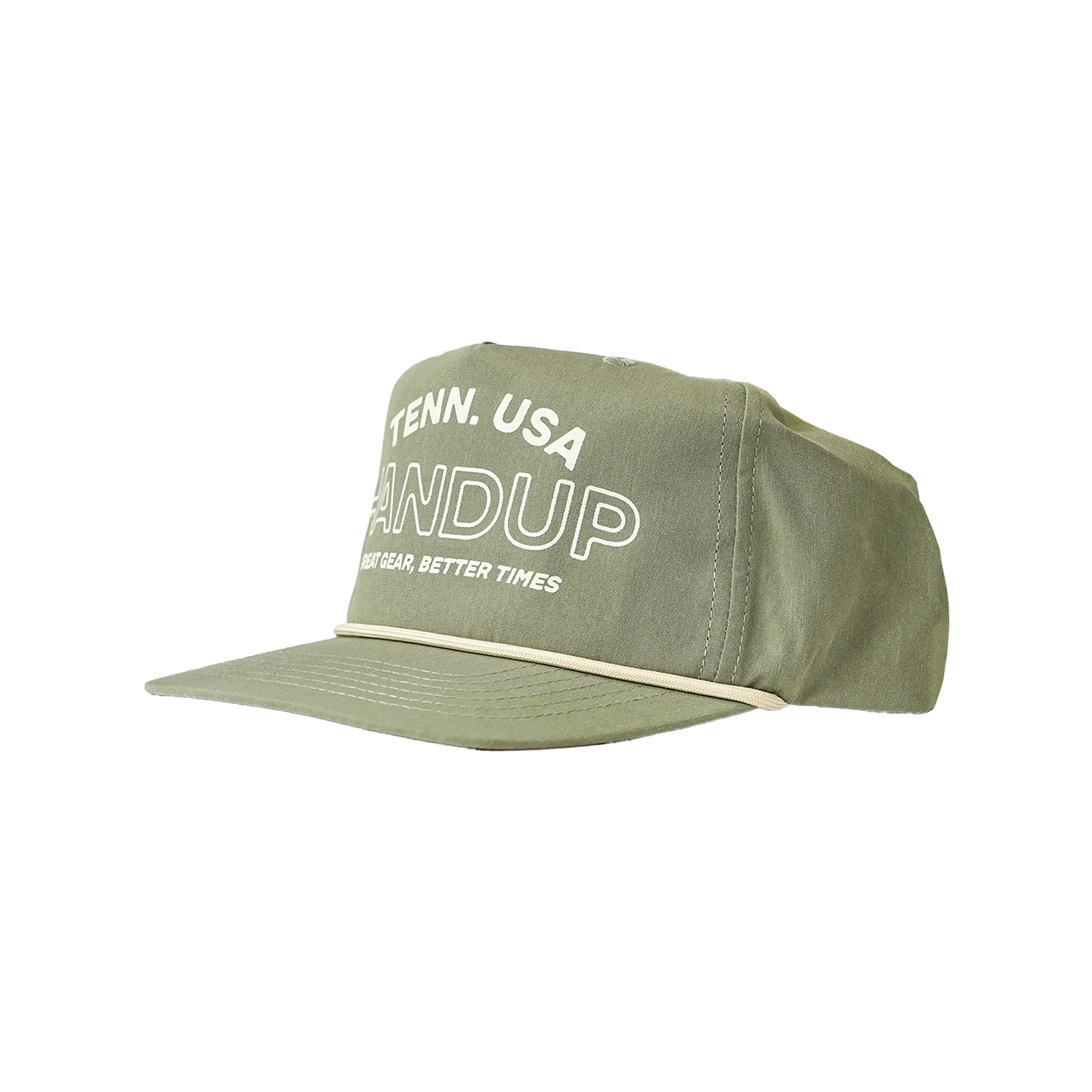 Pinch Front Rope Hat - Tennessee Roots