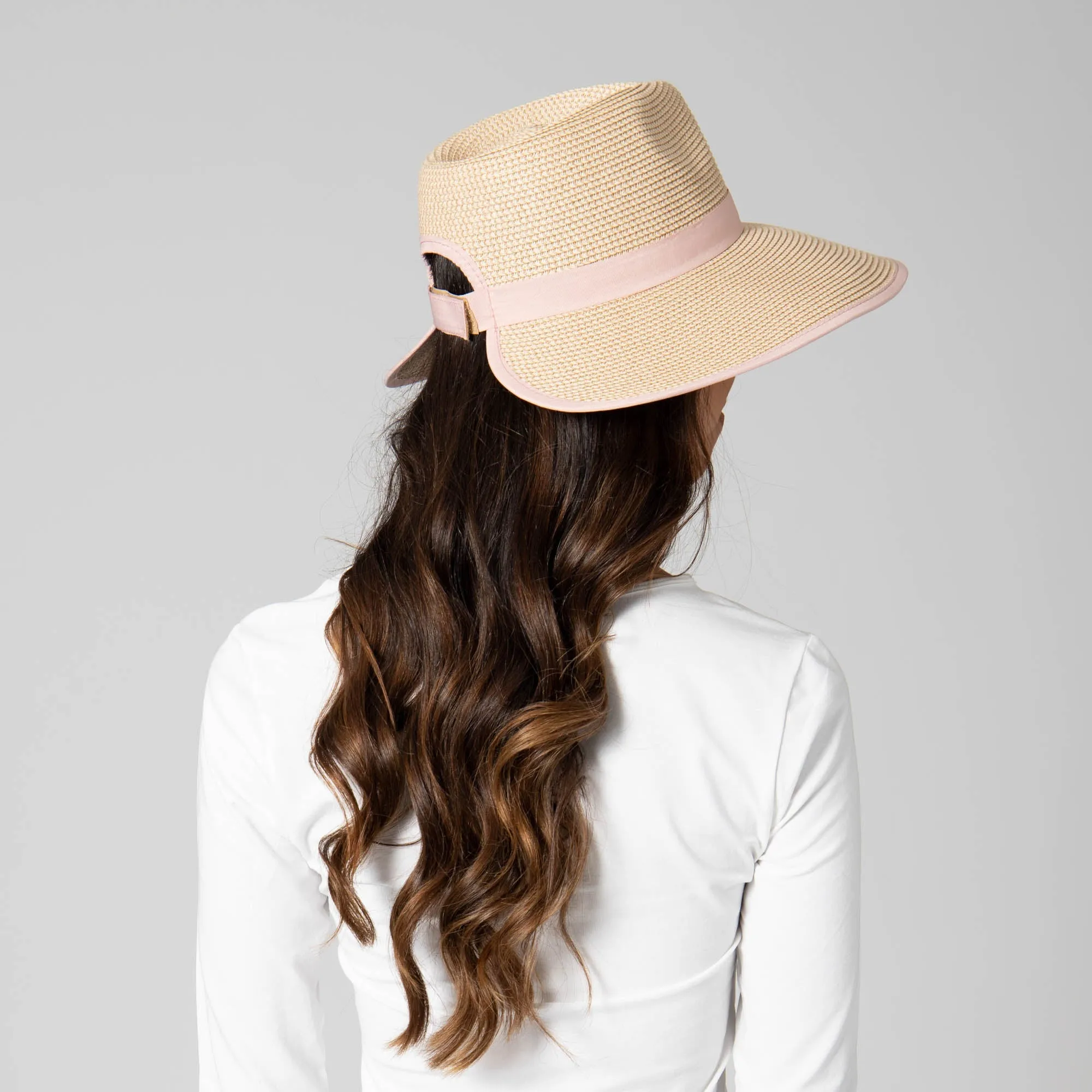 Pinched Face Saver - Women's Pinched Crown Sun Hat