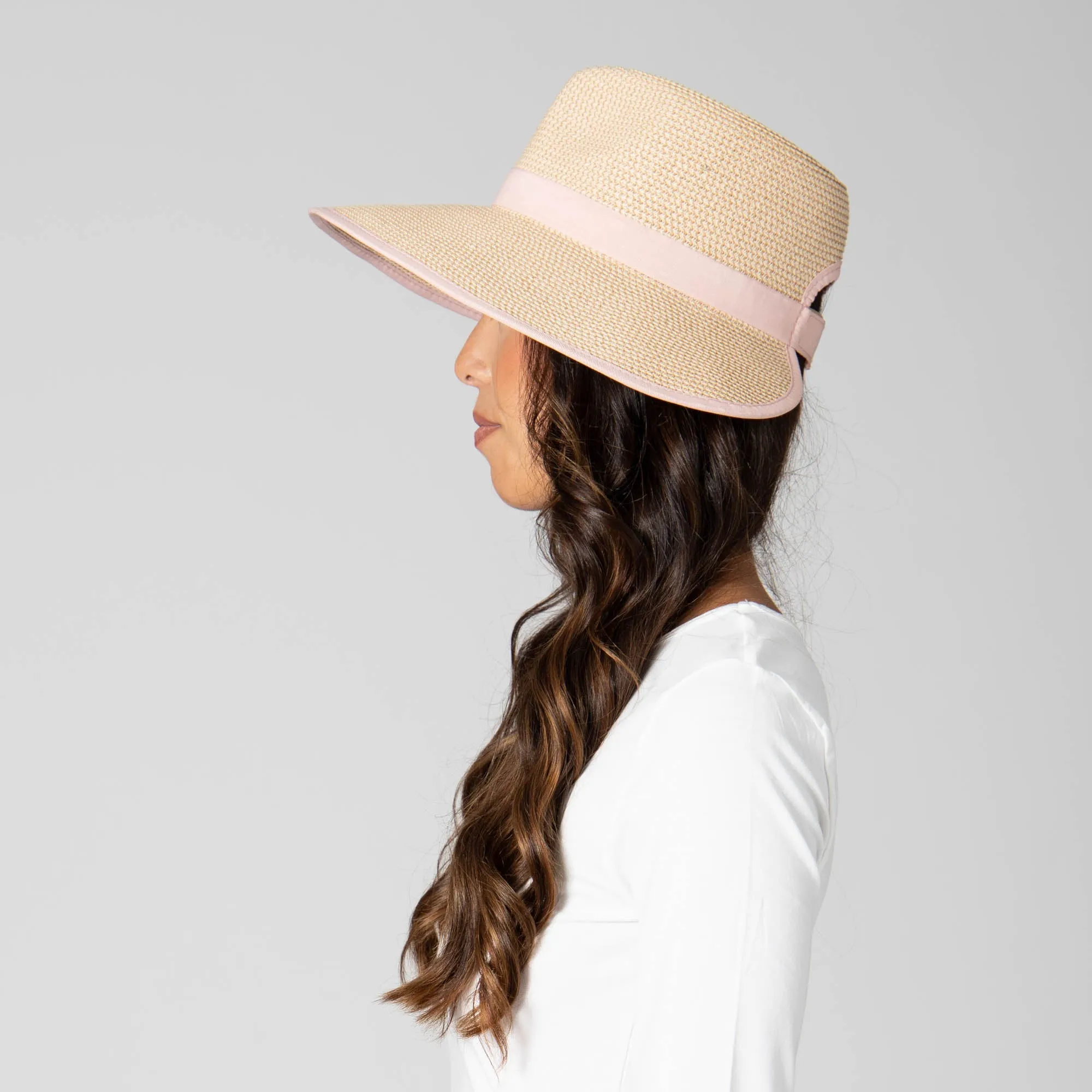 Pinched Face Saver - Women's Pinched Crown Sun Hat