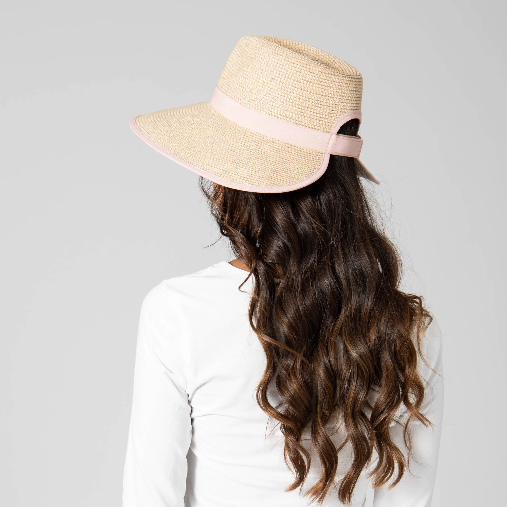 Pinched Face Saver - Women's Pinched Crown Sun Hat