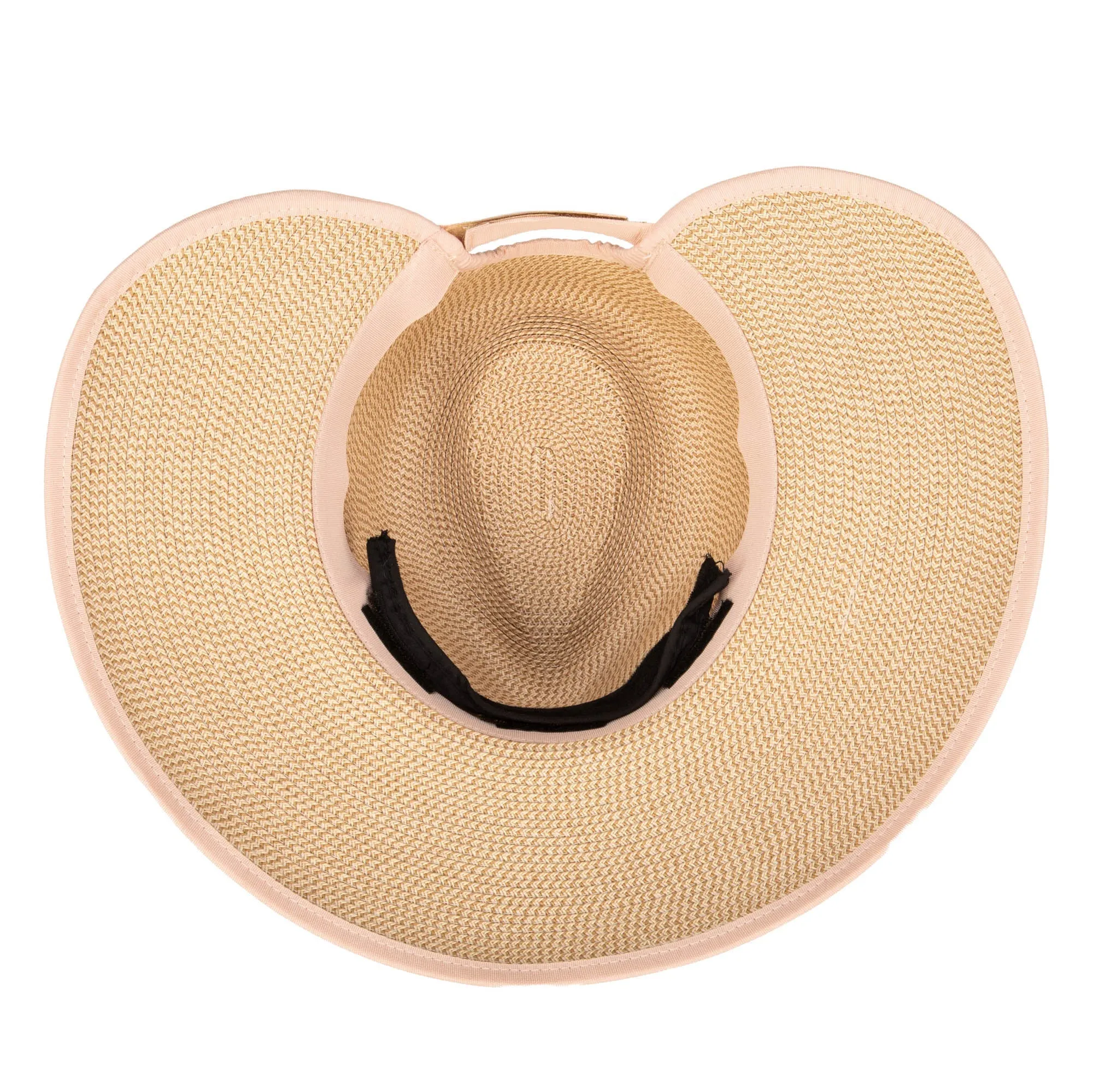 Pinched Face Saver - Women's Pinched Crown Sun Hat