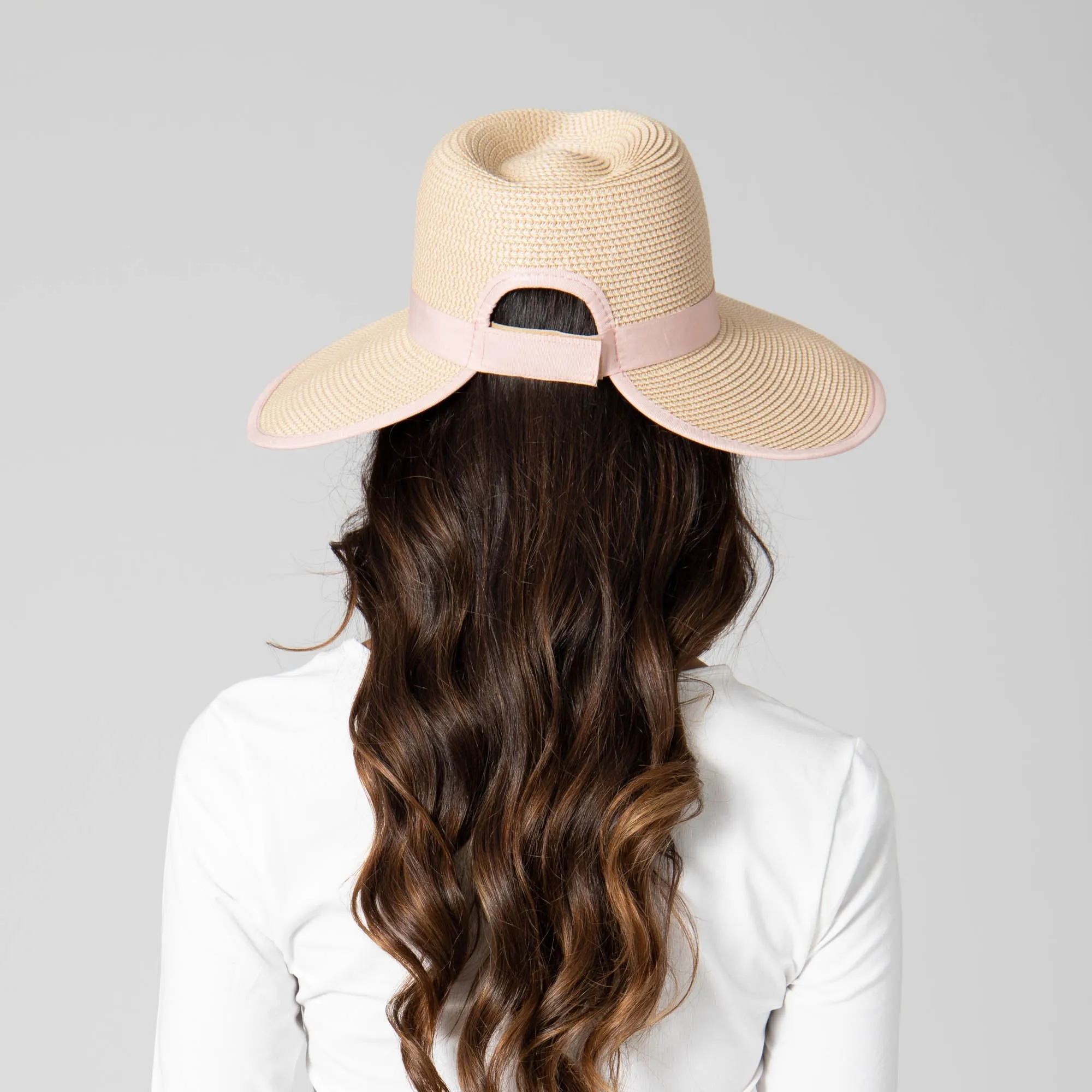 Pinched Face Saver - Women's Pinched Crown Sun Hat