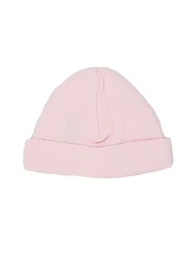 Pink Round Premature Baby Hat
