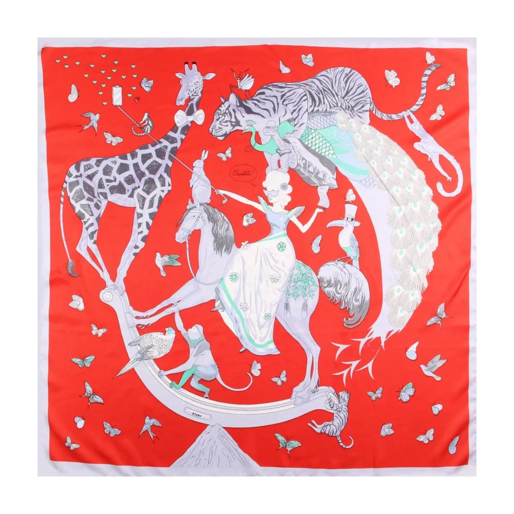 Pre Order:  Fantasy Story Square Scarf