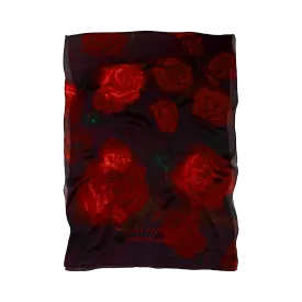 "La Rosa" Silk Shawl