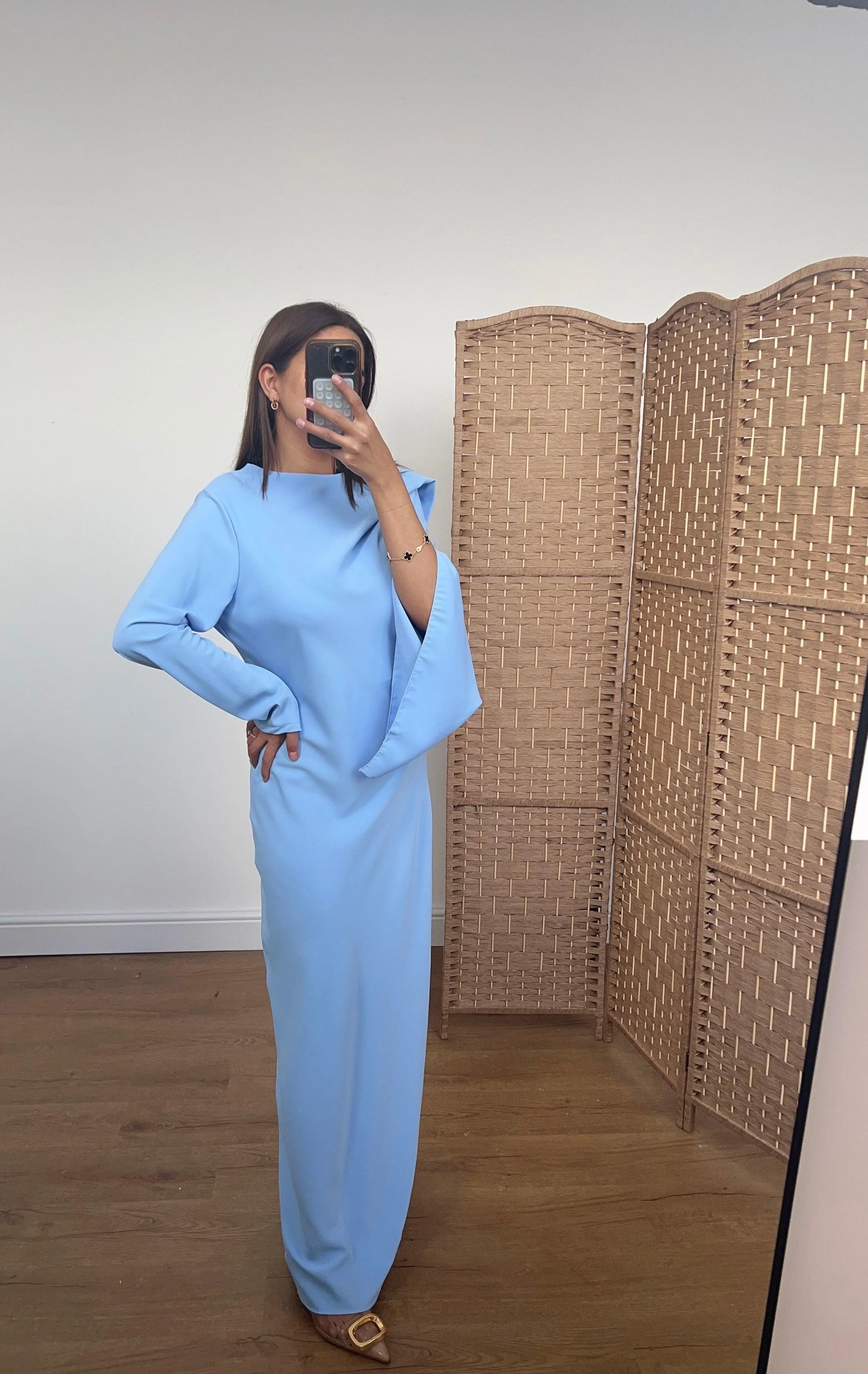 Regina dress blue - OUTLET