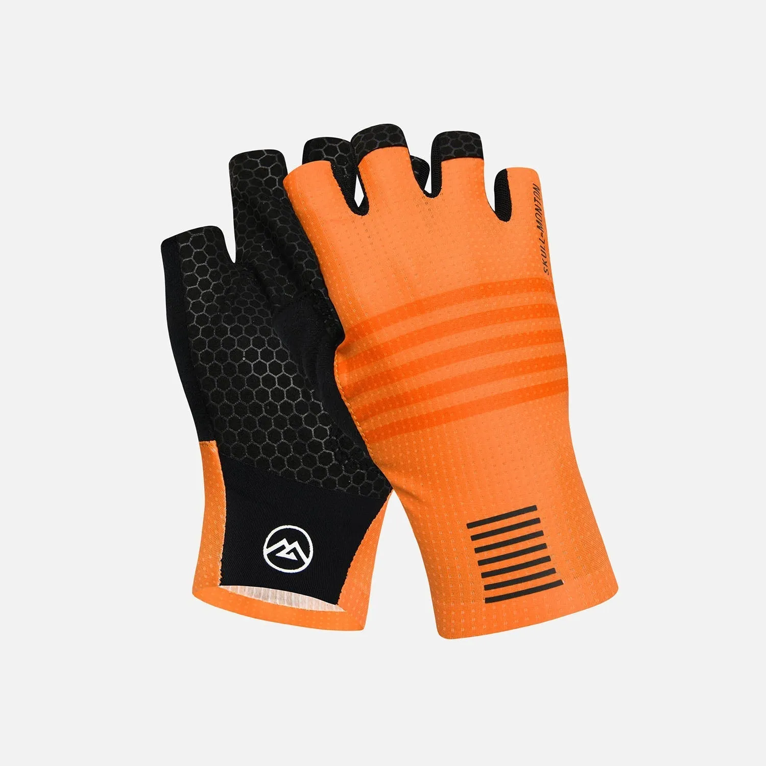 Skull Monton Half Finger Cycling Gloves Monday