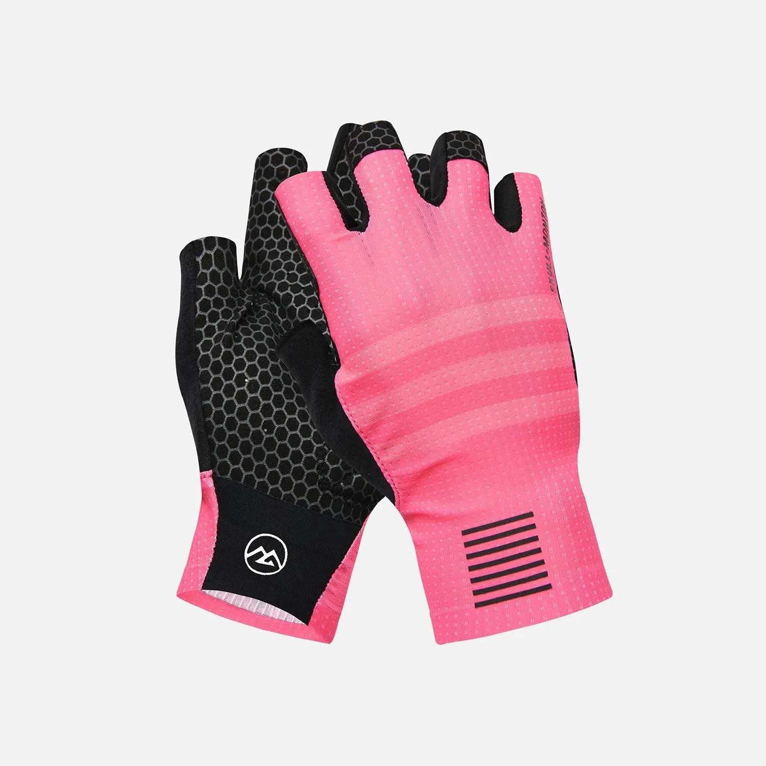 Skull Monton Half Finger Cycling Gloves Monday